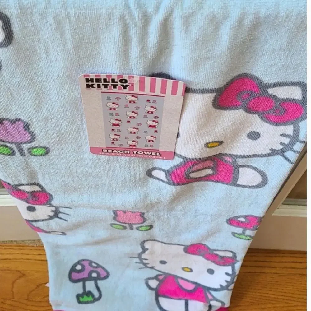 Hello Kitty Beach Towel